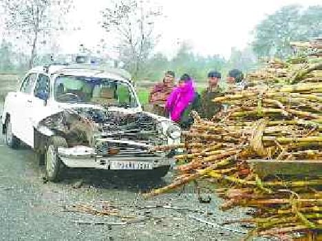 Three injured in the accident, including SP
